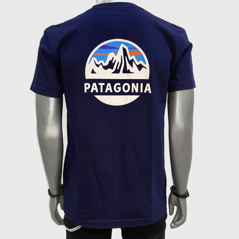 Футболка Patagonia тёмно-синяя