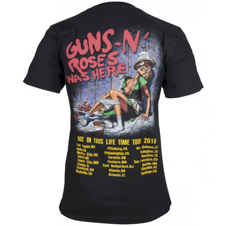 Футболка Guns N' Roses Not in This Life Time