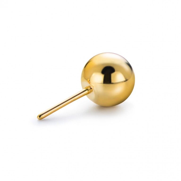 Насадка Ball титановая безрезьбовая (Threadless) Gold PVD  