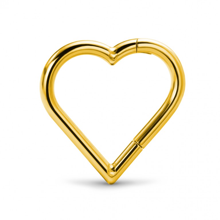 Кликер Heart титановый