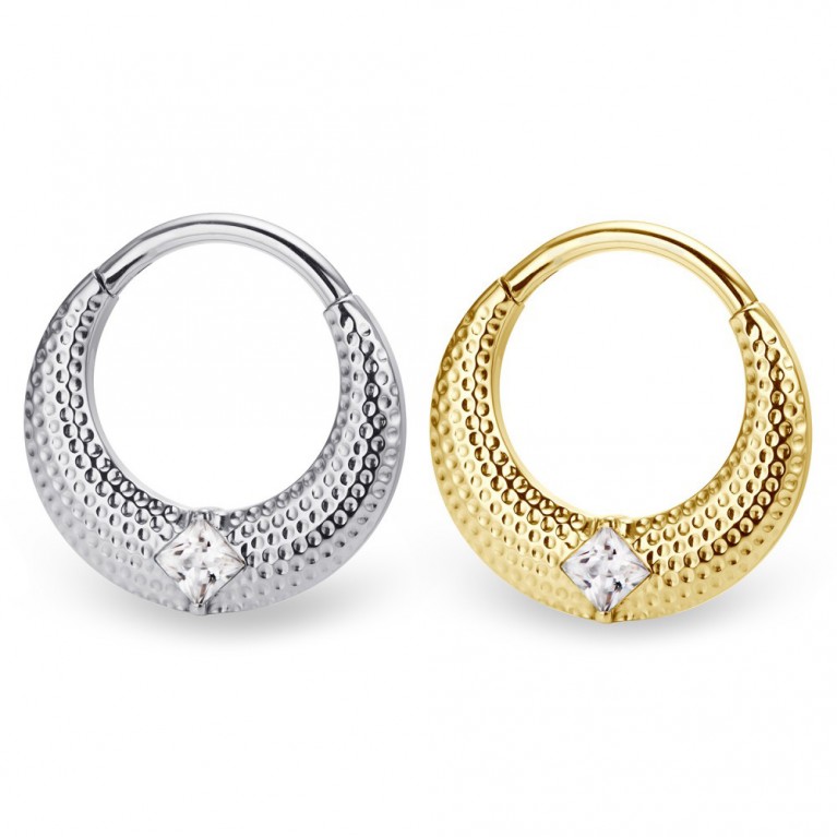 Кликер Hammered Diamond титановый