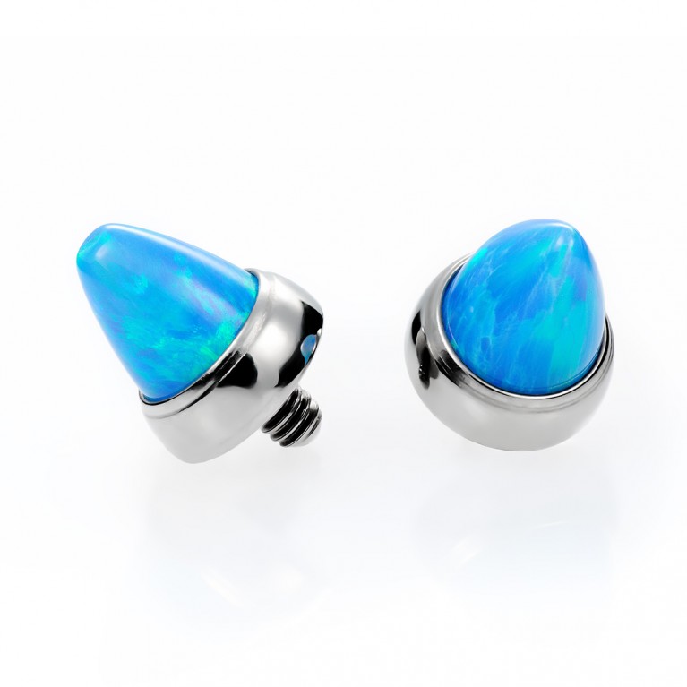 Опаловая накрутка Bullet из титана