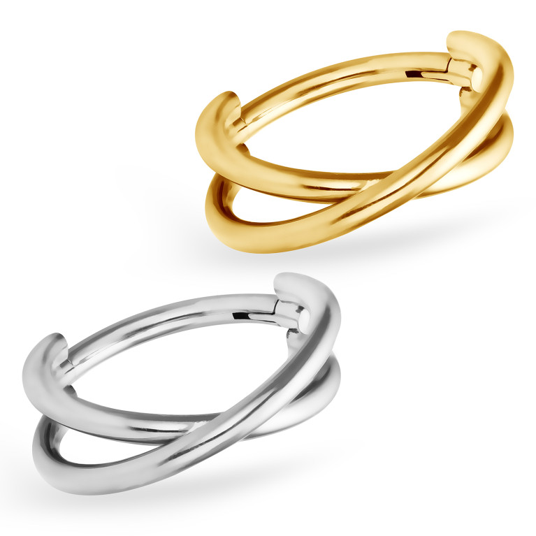 Кликер Crisscross титановый