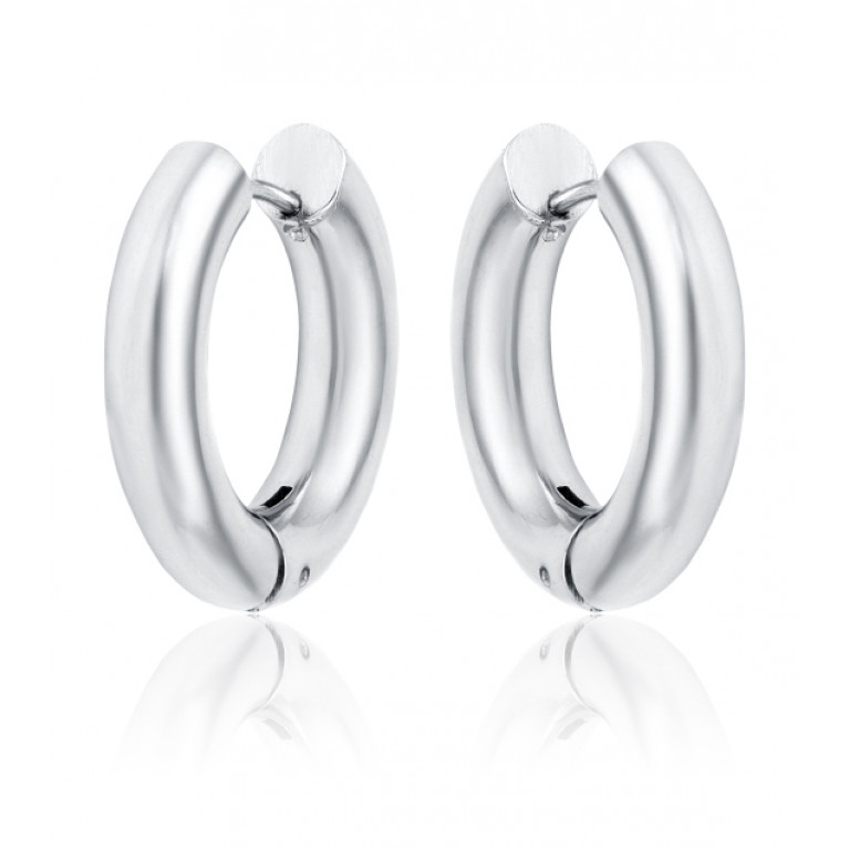 Серьга круглого сечения утолщенная